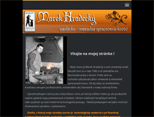Tablet Screenshot of marekhradecky.sk